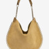 Bolso hobo Oskan de ante suave con cadena Bolso hobo Oskan de ante suave con cadena