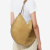 Bolso hobo Oskan de ante suave con cadena Bolso hobo Oskan de ante suave con cadena