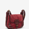 Bolso mensajero Sierra S de piel de becerro anteada