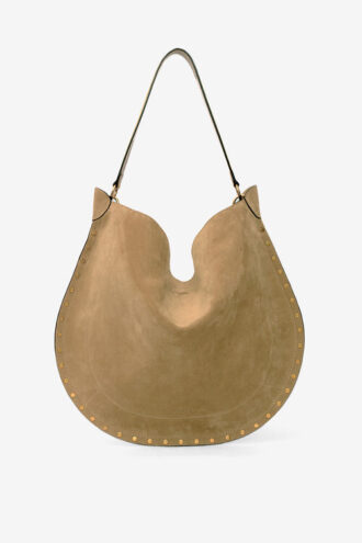 Bolso Oskan Hobo de piel de becerro ante suave