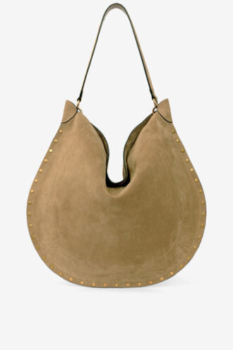 Bolso Oskan Hobo de piel de becerro ante suave