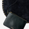 Bolso Oskan Hobo de piel de becerro ante suave