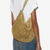 Bolso Oskan Hobo de piel de becerro ante suave