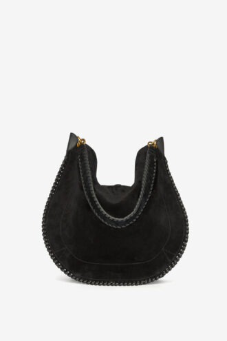 Bolso Oskan Hobo Folk de piel de becerro trenzada