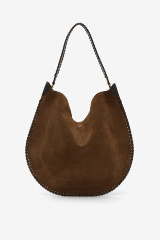 Bolso Oskan Hobo Soft de piel de becerro ante trenzada