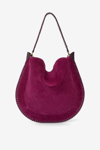 Bolso Oskan Hobo Soft de piel de becerro ante trenzada