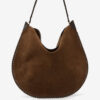 Bolso Oskan Hobo Soft de piel de becerro ante trenzada
