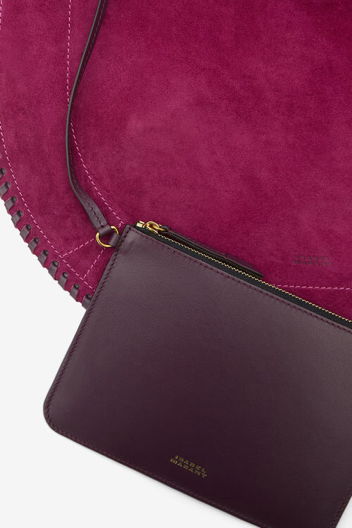 Bolso Oskan Hobo Soft de piel de becerro ante trenzada Bolso Oskan Hobo Soft de piel de becerro ante trenzada