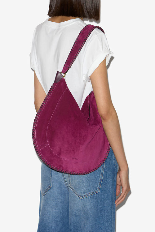 Bolso Oskan Hobo Soft de piel de becerro ante trenzada Bolso Oskan Hobo Soft de piel de becerro ante trenzada
