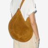 Bolso Oskan Hobo Soft en piel de becerro ante trenzada Bolso Oskan Hobo Soft en piel de becerro ante trenzada