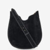 Bolso Oskan Soft de piel de becerro ante trenzada
