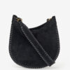 Bolso Oskan Soft de piel de becerro ante trenzada