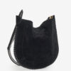 Bolso Oskan Soft de piel de becerro ante trenzada