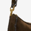 Bolso Oskan Soft Zip de piel de ante