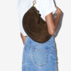 Bolso Oskan Soft Zip de piel de ante