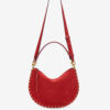 Bolso Oskan Soft Zip de piel de ante