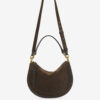 Bolso Oskan Soft Zip de piel de ante