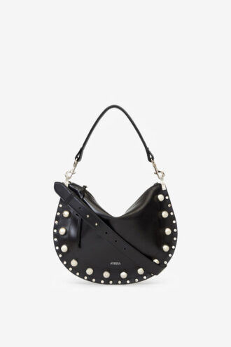 Bolso Oskan Soft Zip en piel de vacuno con tachuelas