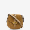 Bolso pequeño Altay de piel de becerro anteada