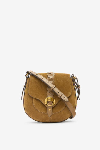 Bolso pequeño Altay de piel de becerro anteada