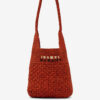 Bolso pequeño Praia de rafia Bolso pequeño Praia de rafia