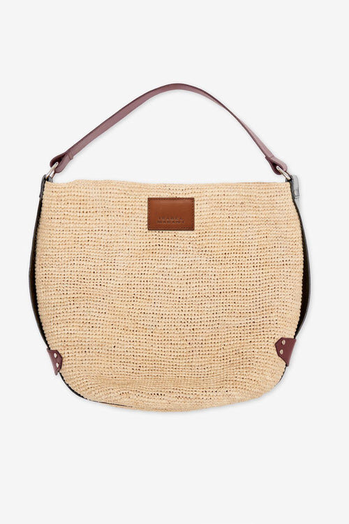 Bolso tipo cubo Bayia de rafia Bolso tipo cubo Bayia de rafia