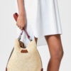 Bolso tipo cubo Bayia de rafia Bolso tipo cubo Bayia de rafia