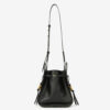 Bolso tipo cubo de piel de vacuno lisa Silao Bolso tipo cubo de piel de vacuno lisa Silao