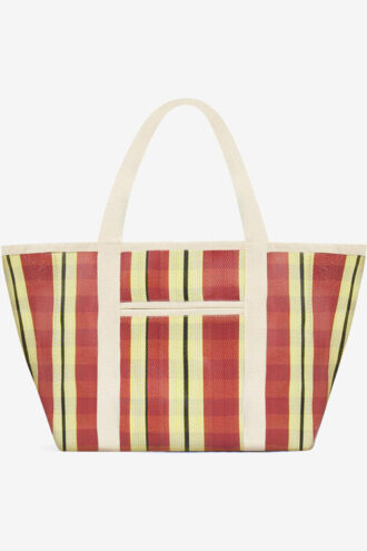 Bolso tote con rayas Darwen