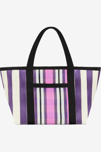 Bolso tote con rayas Darwen