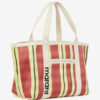 Bolso tote con rayas Darwen Bolso tote con rayas Darwen