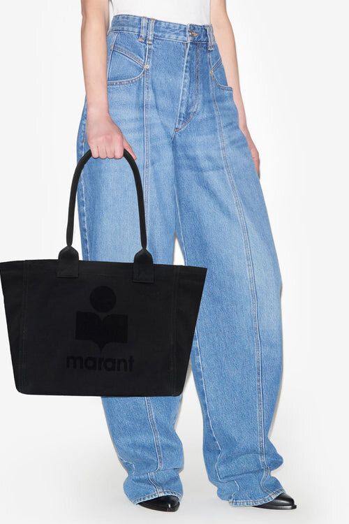 Bolso tote de algodón con logotipo Yenky Zipped Bolso tote de algodón con logotipo Yenky Zipped