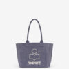 Bolso tote de lona de algodón con cremallera Yenky
