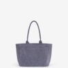 Bolso tote de lona de algodón con cremallera Yenky
