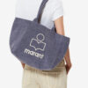 Bolso tote de lona de algodón con cremallera Yenky
