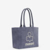 Bolso tote de lona de algodón con cremallera Yenky