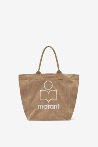 Bolso tote de lona Yenky con logotipo bordado