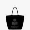 Bolso tote de lona Yenky con logotipo bordado