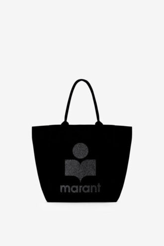 Bolso tote de lona Yenky con logotipo bordado