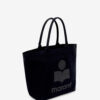 Bolso tote de lona Yenky con logotipo bordado