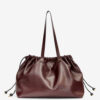 Bolso tote de piel brillante Silven E/W Bolso tote de piel brillante Silven E/W