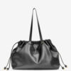 Bolso tote de piel brillante Silven E/W Bolso tote de piel brillante Silven E/W