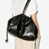 Bolso tote de piel brillante Silven E/W Bolso tote de piel brillante Silven E/W