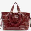 Bolso tote de piel brillante Wardy Bolso tote de piel brillante Wardy