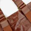 Bolso tote de piel brillante Wardy Bolso tote de piel brillante Wardy