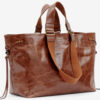 Bolso tote de piel brillante Wardy Bolso tote de piel brillante Wardy