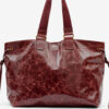 Bolso tote de piel brillante Wardy Bolso tote de piel brillante Wardy