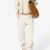 Bolso tote de piel de ante