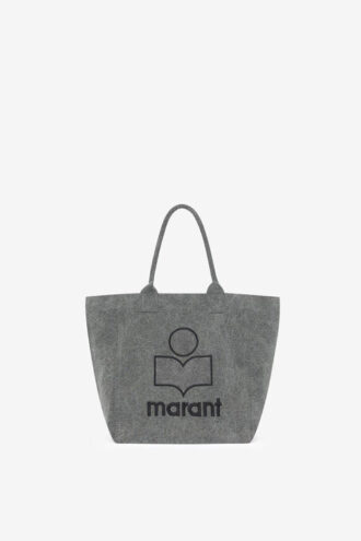 Bolso tote pequeño de algodón con logotipo Yenky