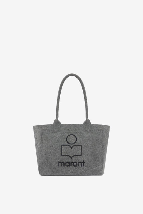 Bolso tote Yenky con cremallera de algodón lavado y logotipo Bolso tote Yenky con cremallera de algodón lavado y logotipo